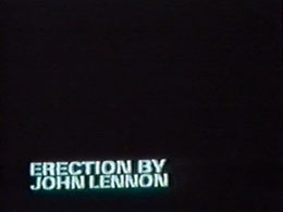 Erection John Lennon