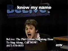 The Phil Collins Singalong Hour